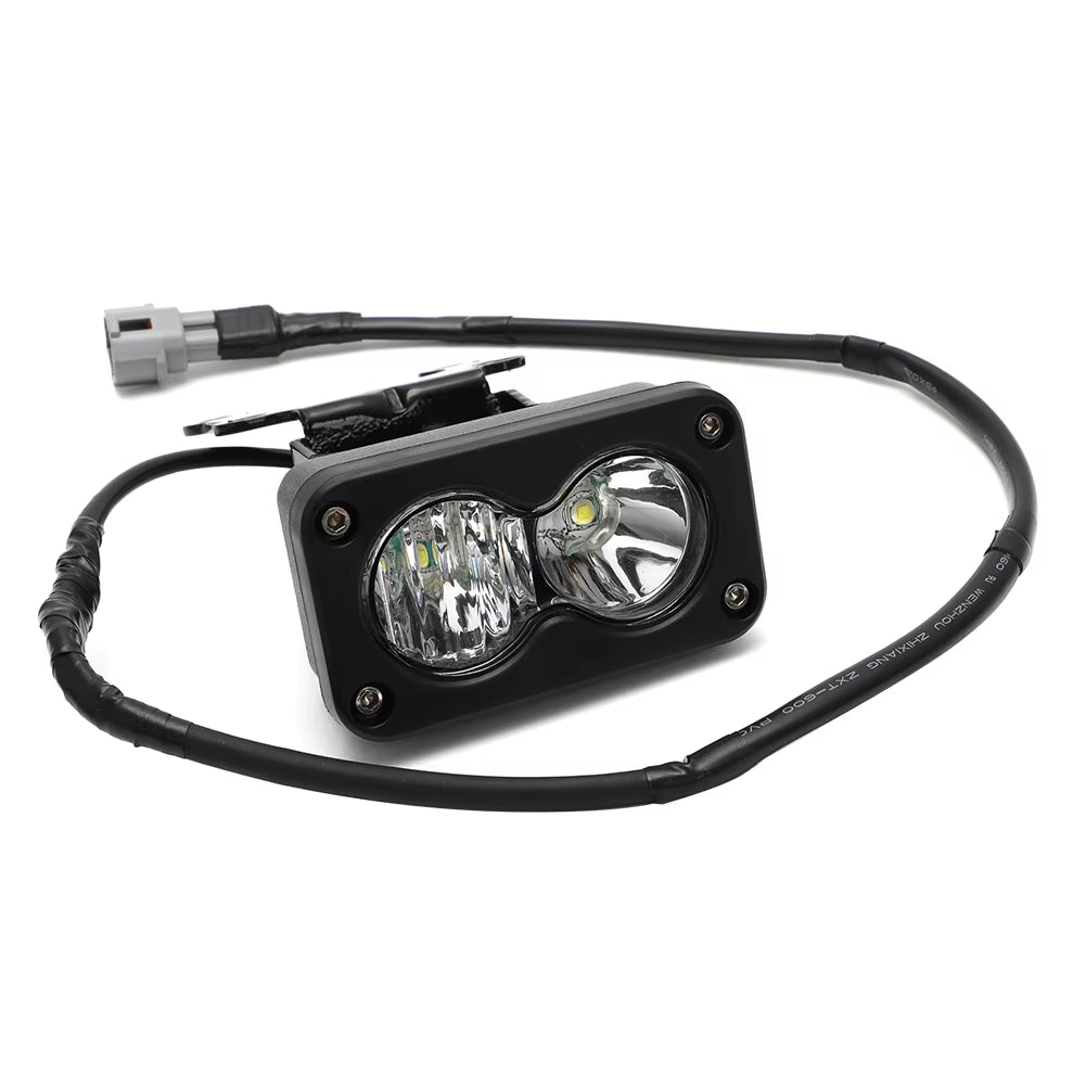 20W Headlight Switch White Spot Flood Led Pod Combo Kit for Sur Ron Sur-Ron Surron Segway Talaria Plug N Play Waterproof
