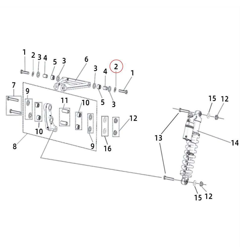 Washer B4001 d8
