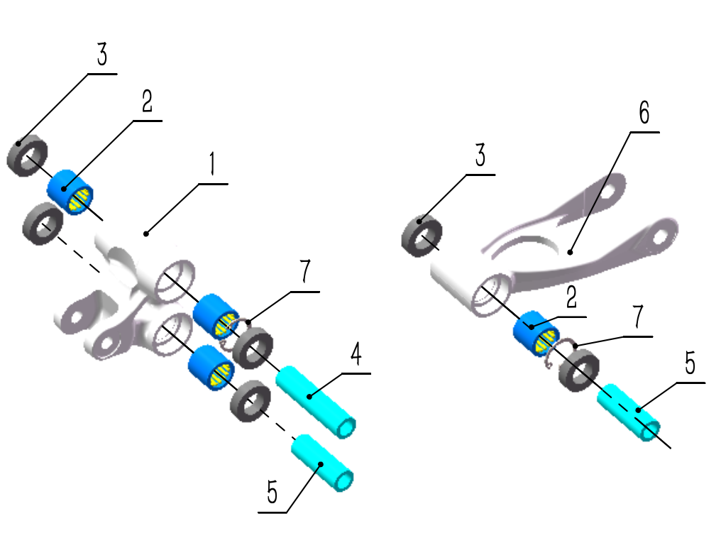 Rear Suspension diagram